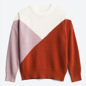 Sophie Rue Color Block Knit Sweater Women's size L